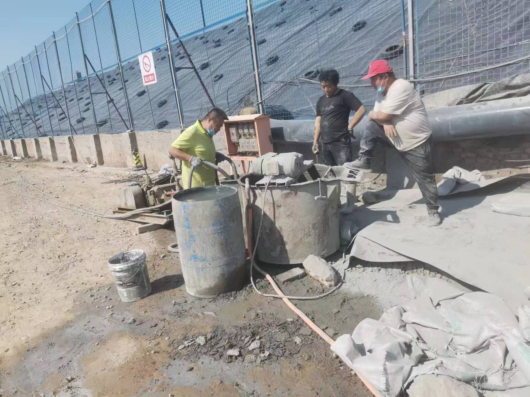 禹王台袖阀管注浆